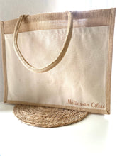 Afbeelding in Gallery-weergave laden, Jutte shopper met bedrukking
